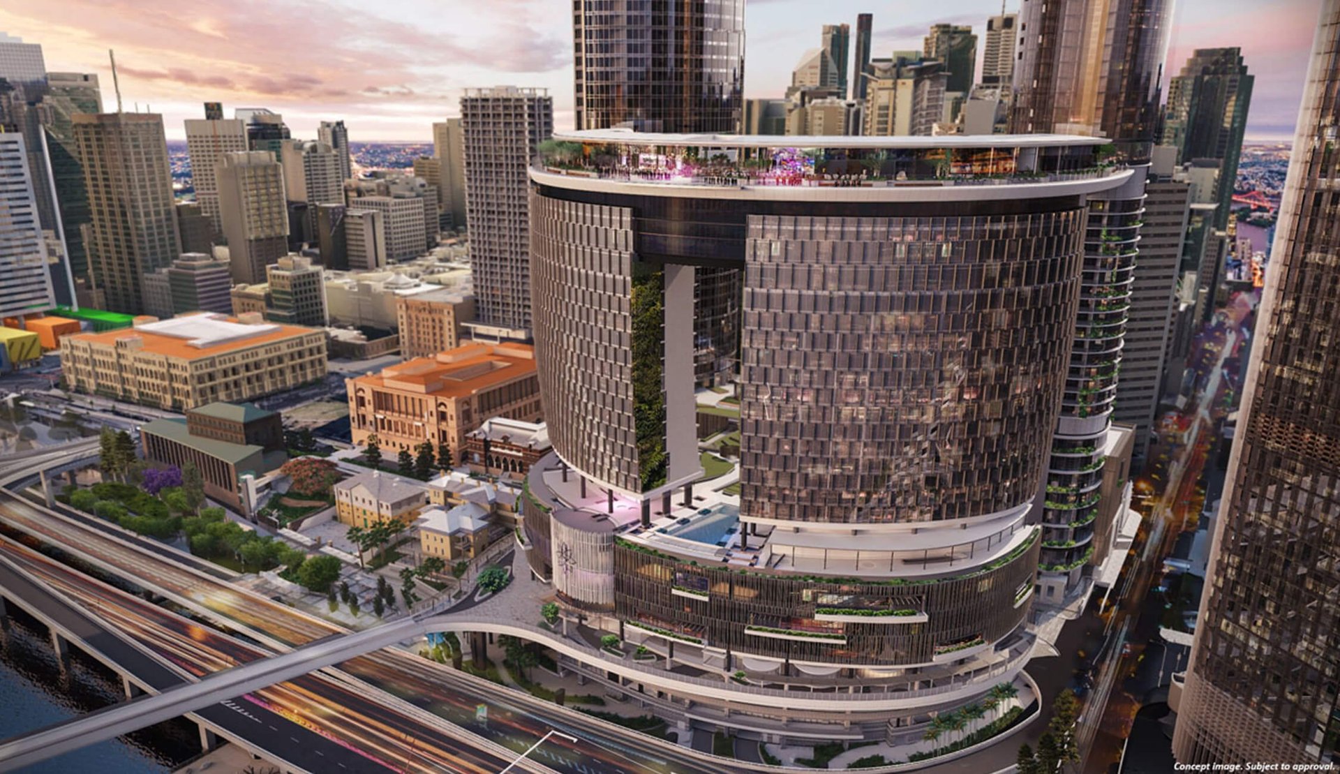  Casino Worker Plunges 100m to Death on Brisbane Sky Deck - Second Image